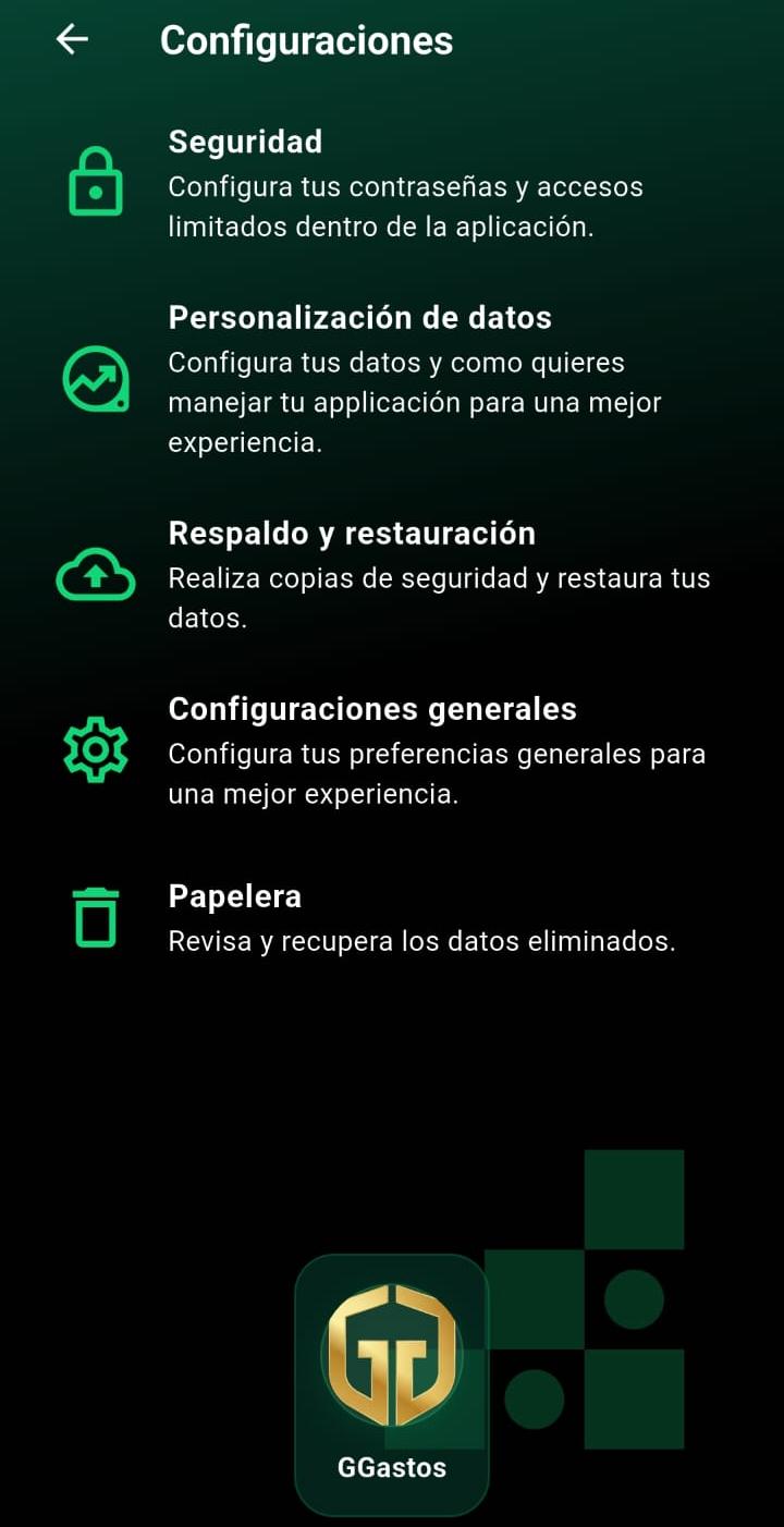 Configuraciones de Safe Pass